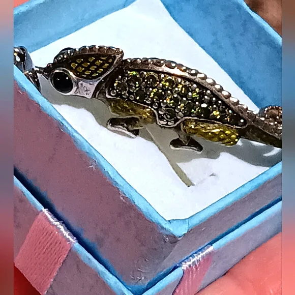 Thomas Sabo Chameleon Large Pendant Sterling Silver Cubic Zirconia